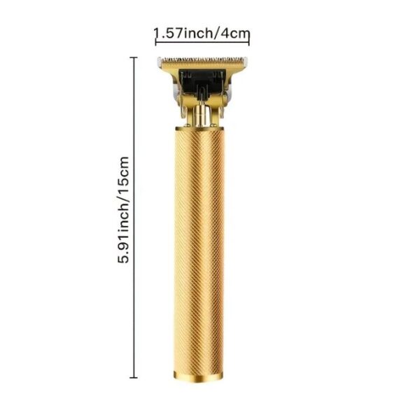 Maquina de pelar eléctrica, cortadora de cabello inalámbrica, para corte de cabello, cortadora profesional, recargable por USB - Imagen 2