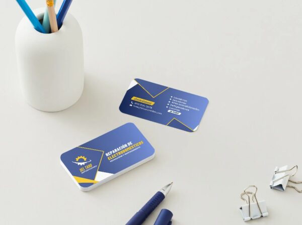 Tarejetas para Negocios con bordes redondeados - Imagen 3